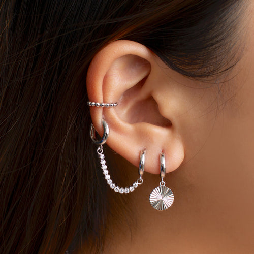 Bubble Ball Ear Cuff