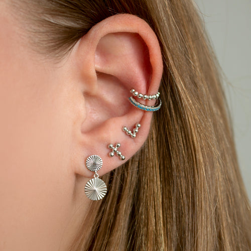 Bubble Ball Ear Cuff