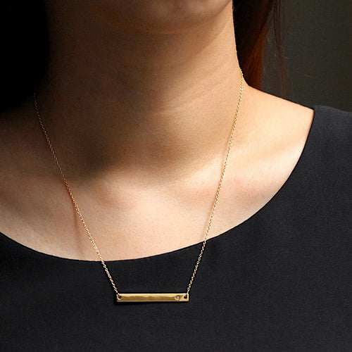 Horizon Bar Necklace