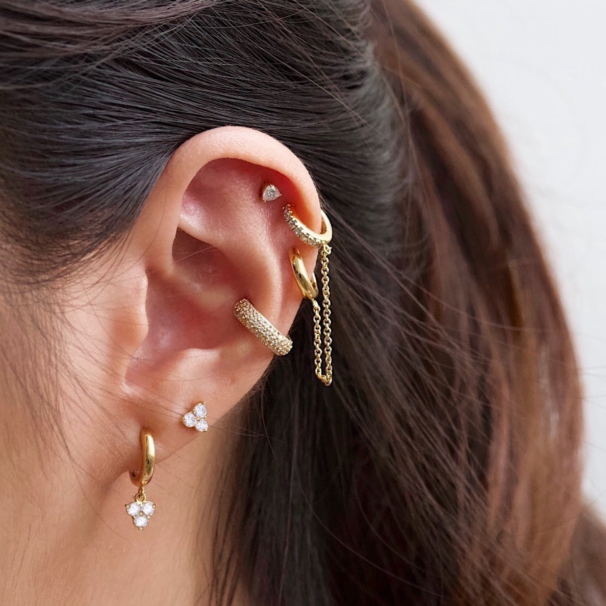 Sparkly store cartilage hoop