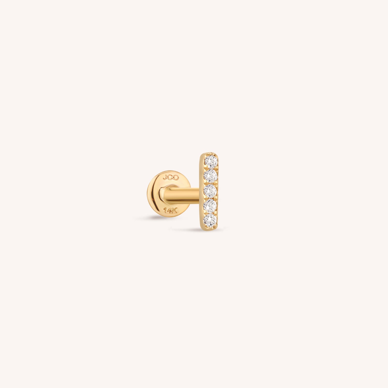 J&CO Jewellery 14K Solid Gold Mini Star Ring US 9 US 9