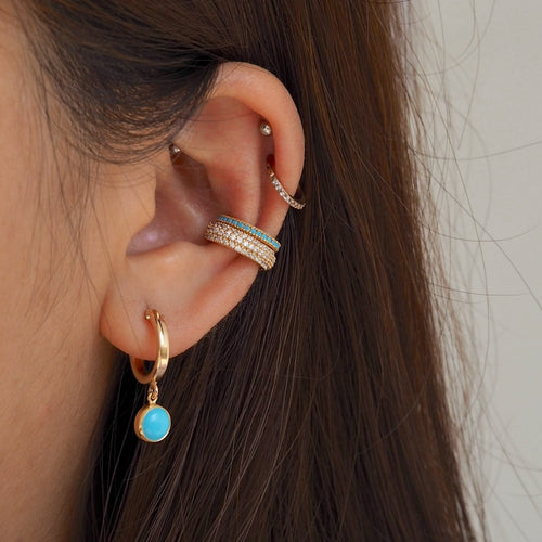 Dazzling Pave Ear Cuff