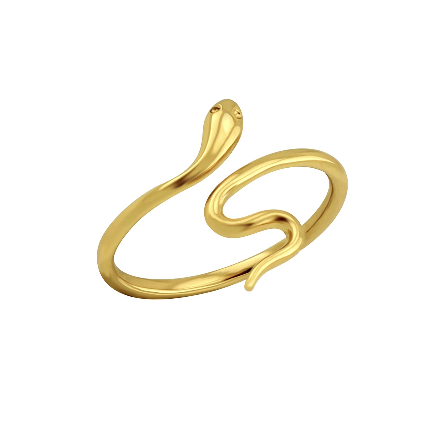 Slithering Snake Bracelet | Silver Gold Chain | Light Years Jewelry Gold Plated