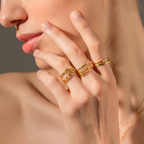 Weave Ring Gold