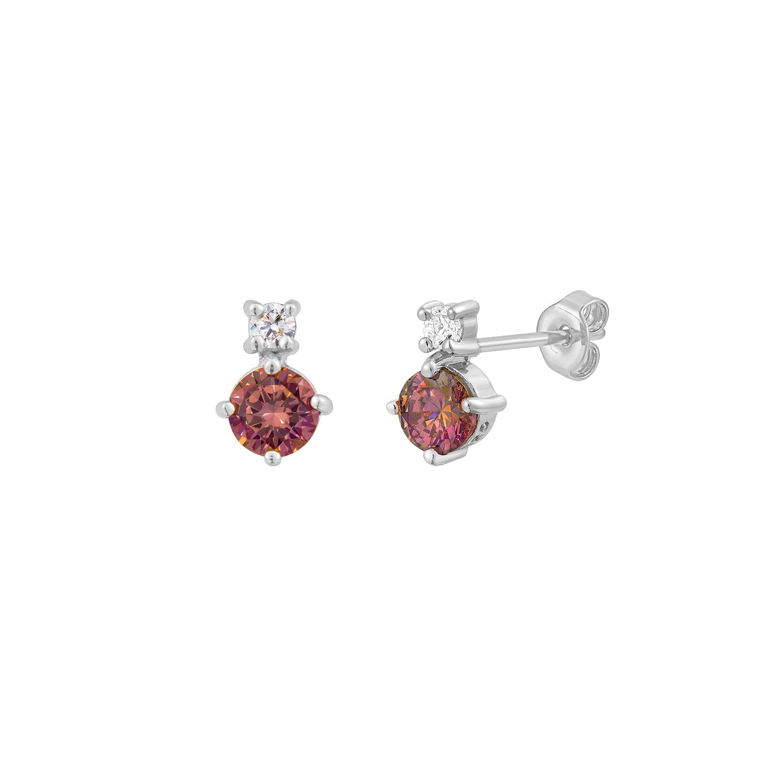 Sparkly CZ Stud Earrings – J&CO Jewellery