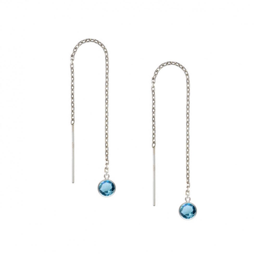 J&CO Jewellery Minimal Pearl Drop Earrings