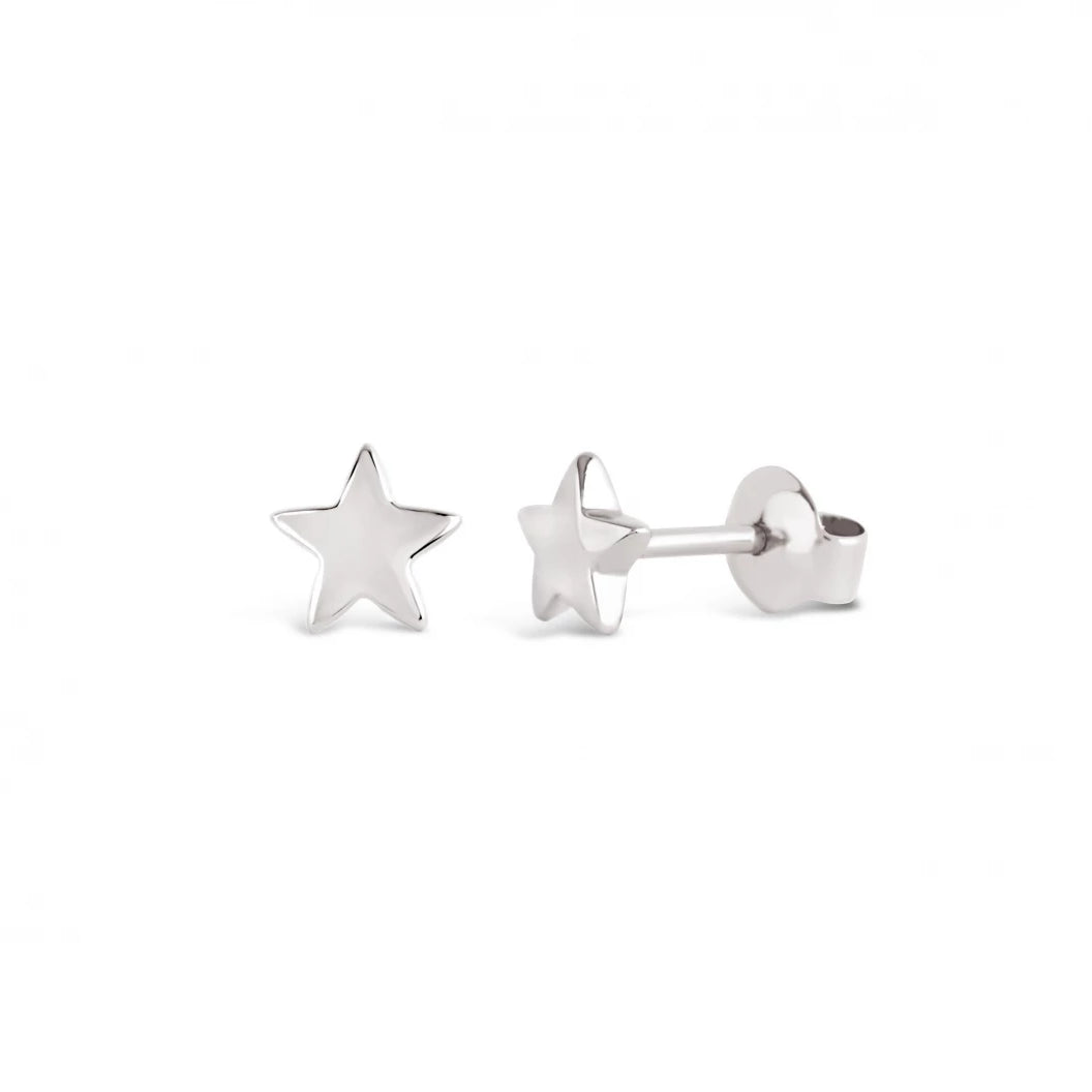 Bijou Silver Stud Earrings