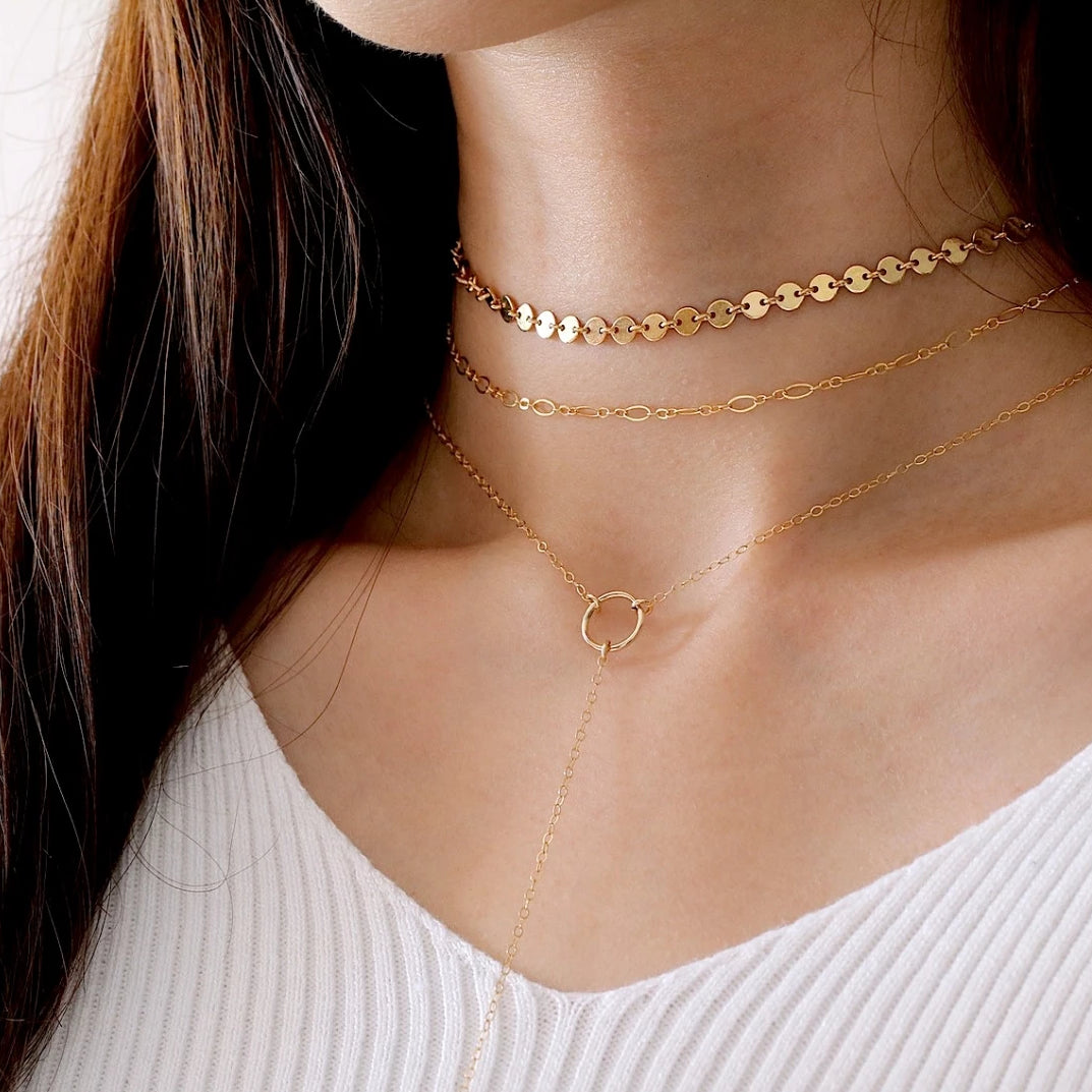 Lariat Choker Necklaces