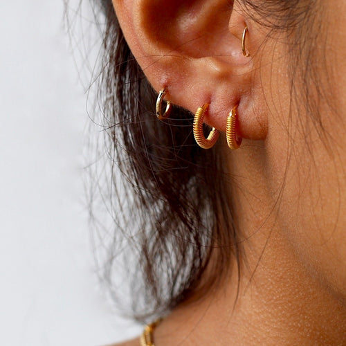 Coil Mini Hoop Earrings – J&CO Jewellery