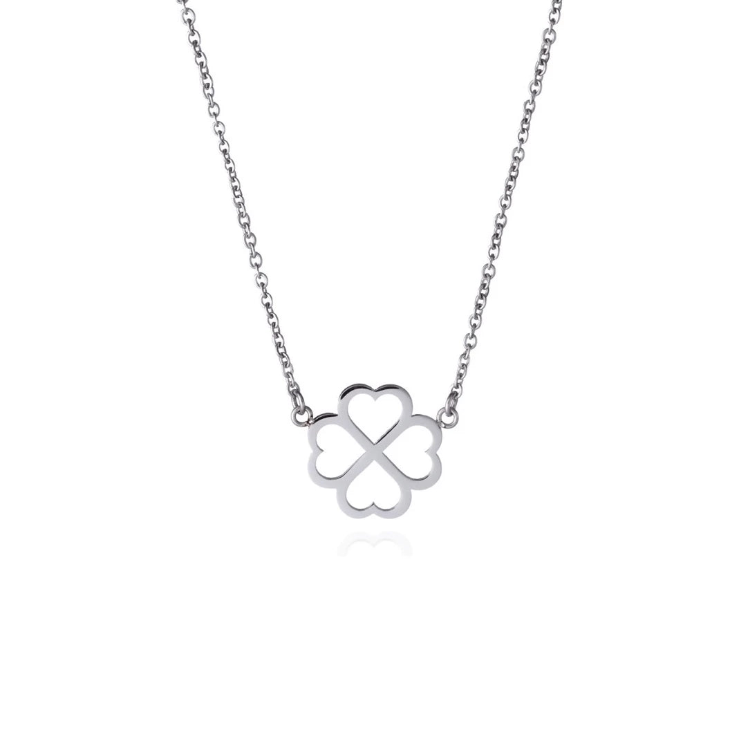 Clover Heart Necklace