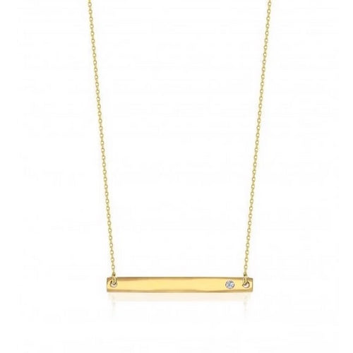 Horizon Bar Necklace