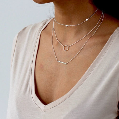 Sleek Bar Necklace