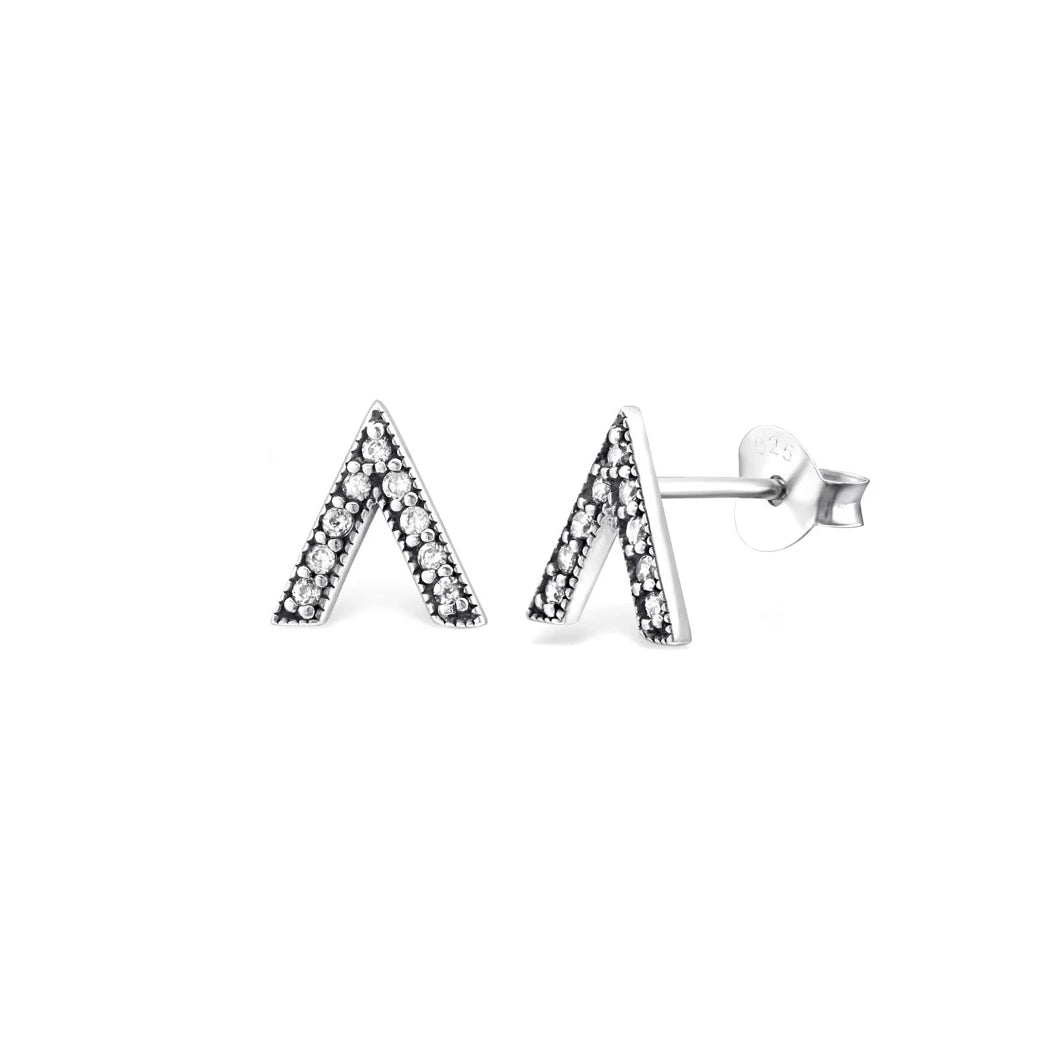 J&CO Jewellery Sparkly Stud Earrings