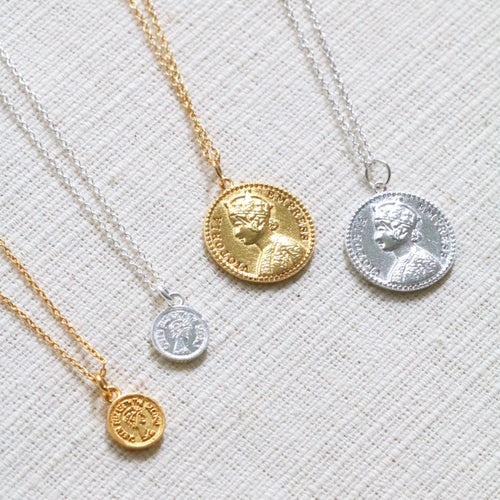 Victoria Coin Necklace