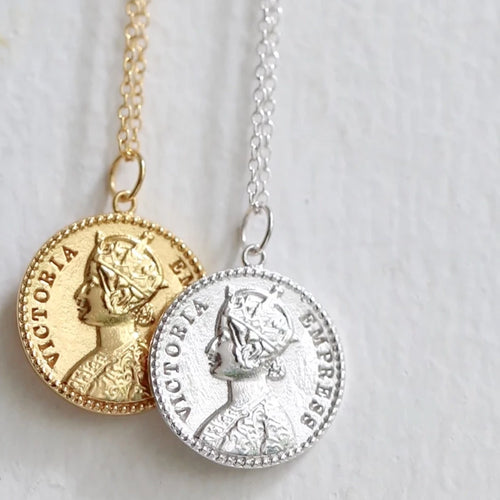 Victoria Coin Necklace